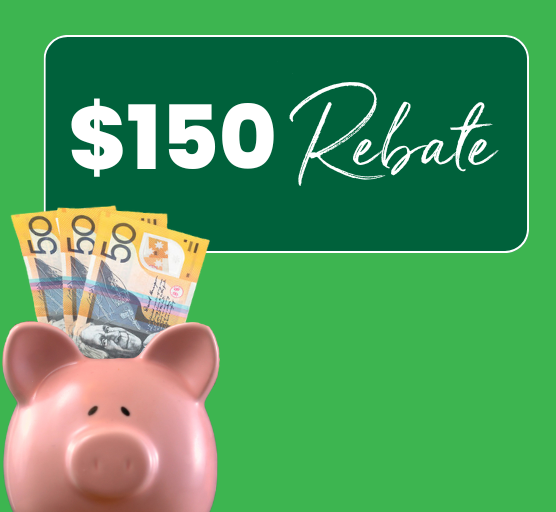 Image of a piggybank with money coming out of it and the words 