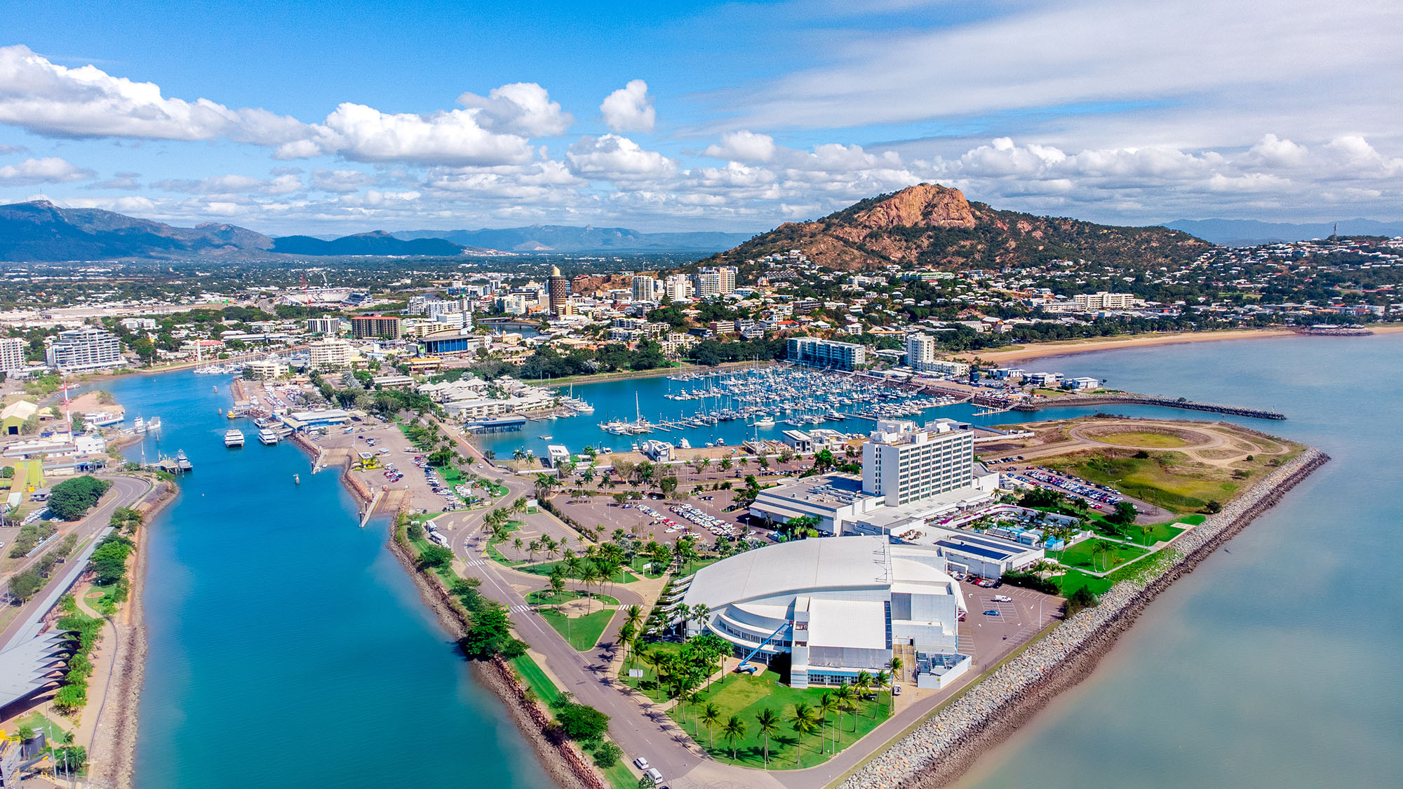Aerial view of Townsville 