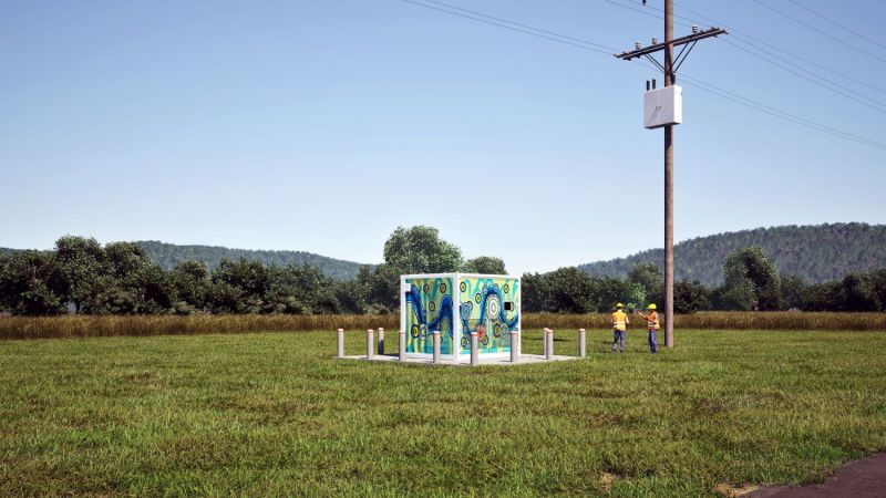 Jumbun microgrid artist impression side view