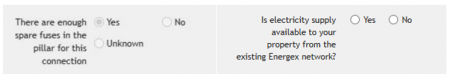 Portal selections for ensuring adequate connection