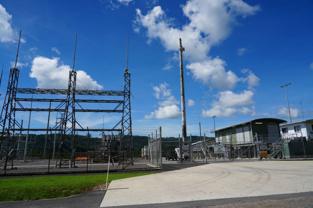 Mossman substation front view