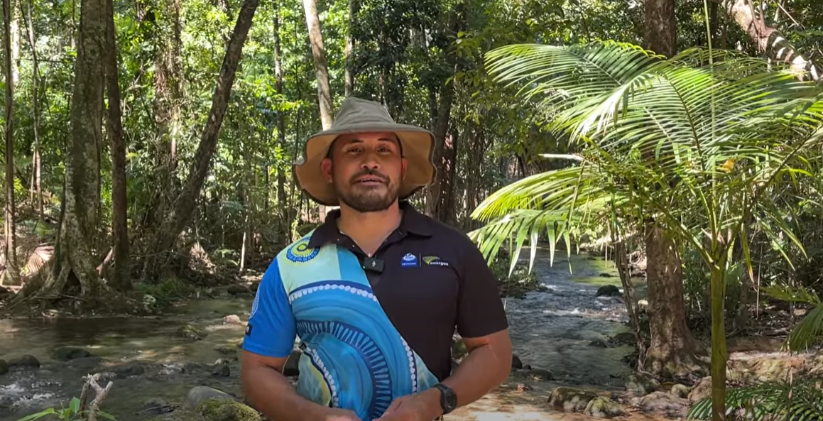 Ergon Energy employee Mark at Mossman