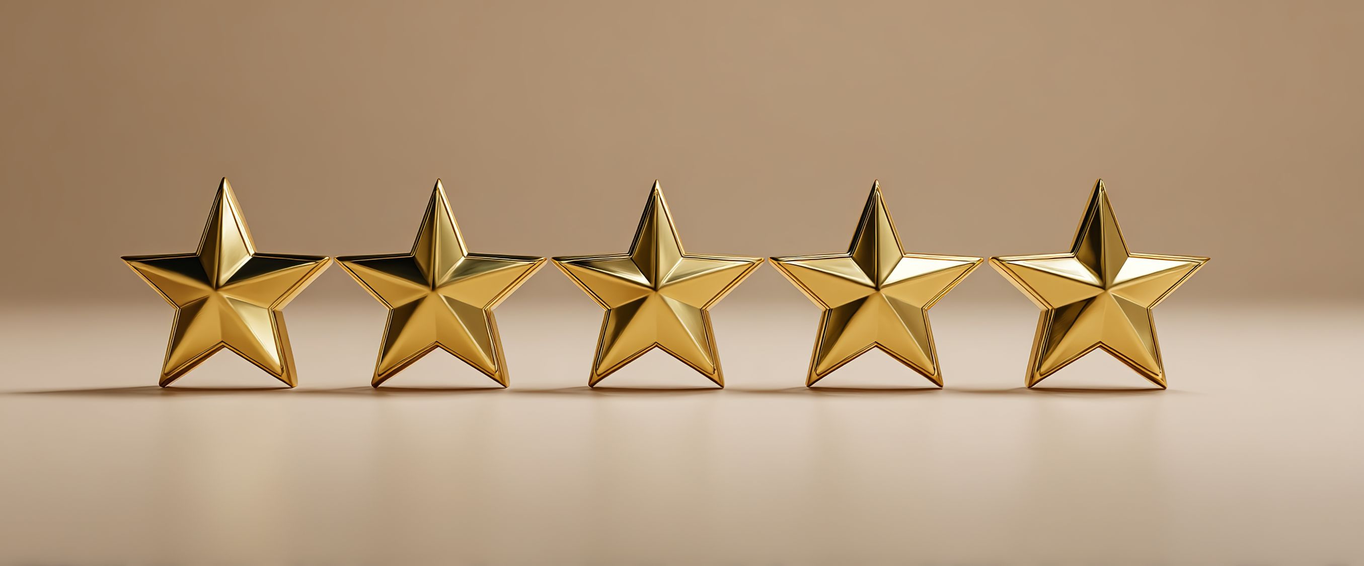 Five gold stars
