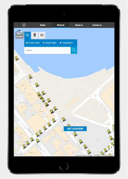 Report a faulty streetlight