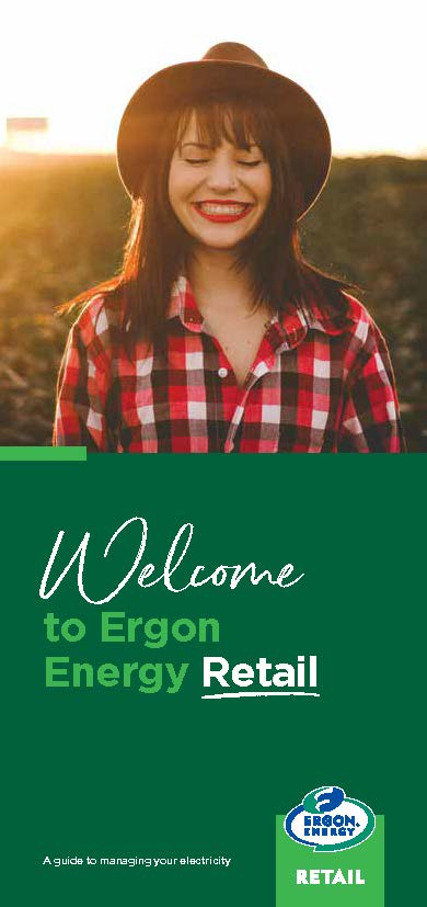 Ergon Energy Retail residential customer welcome brochure