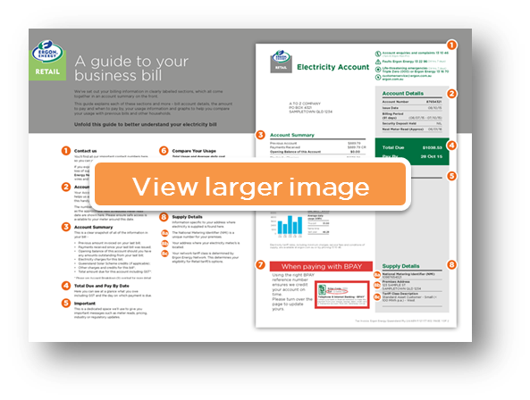 Understanding your bill