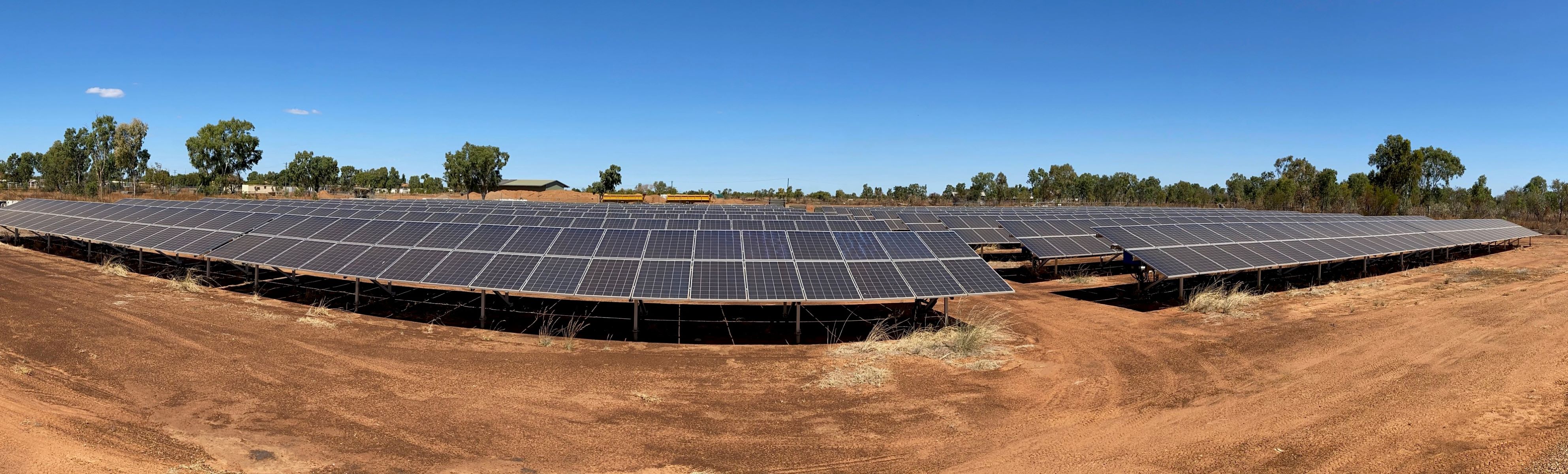 Solar farm in Doomadgee