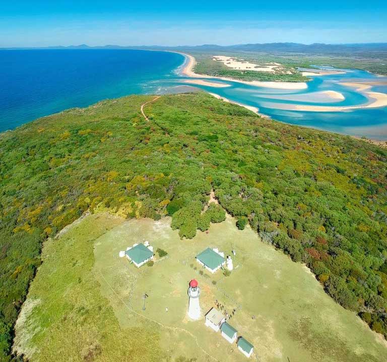 Aerial view of Bustard Headland setting
