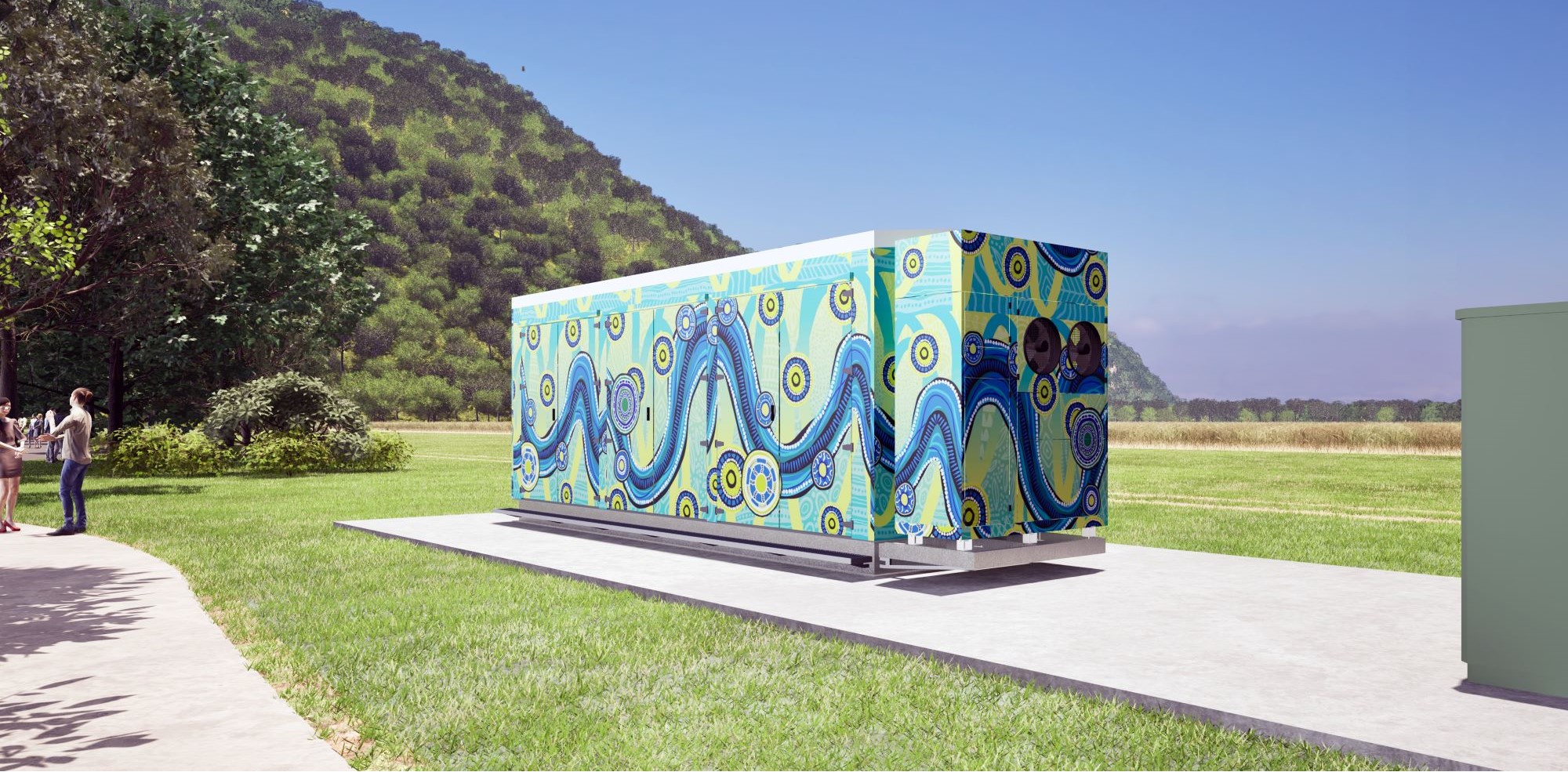 Mossman microgrid artwork from the front