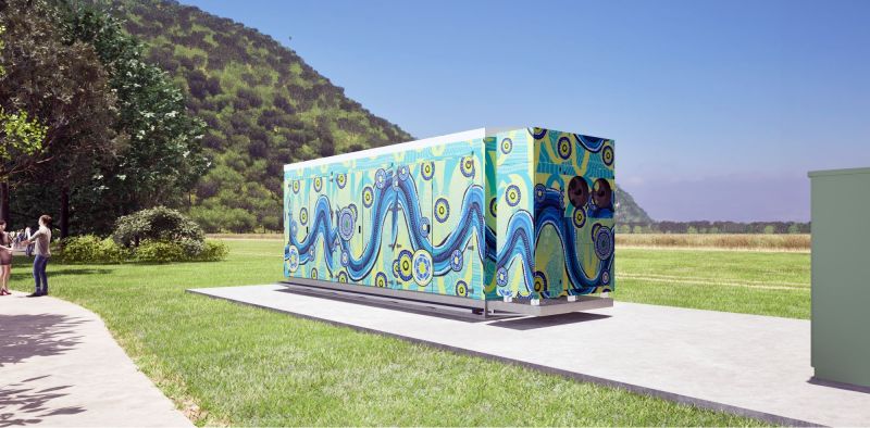 Mossman microgrid artwork from the front